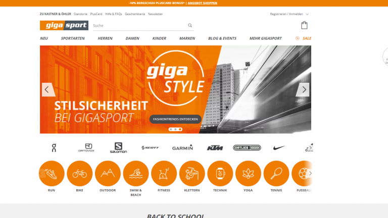 Gigasport-Website-Screenshot