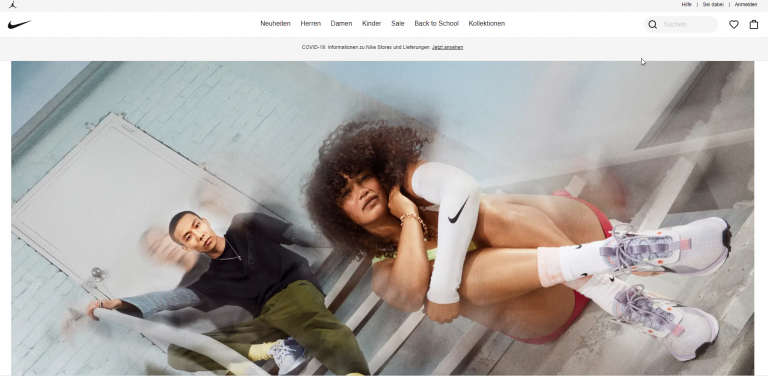 Nike-Website-Screenshot