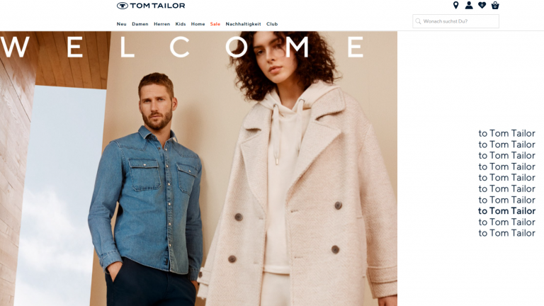 Tom-Tailor-Website-Screenshot